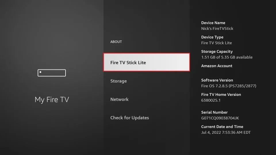 IPTV sur Fire Stick
