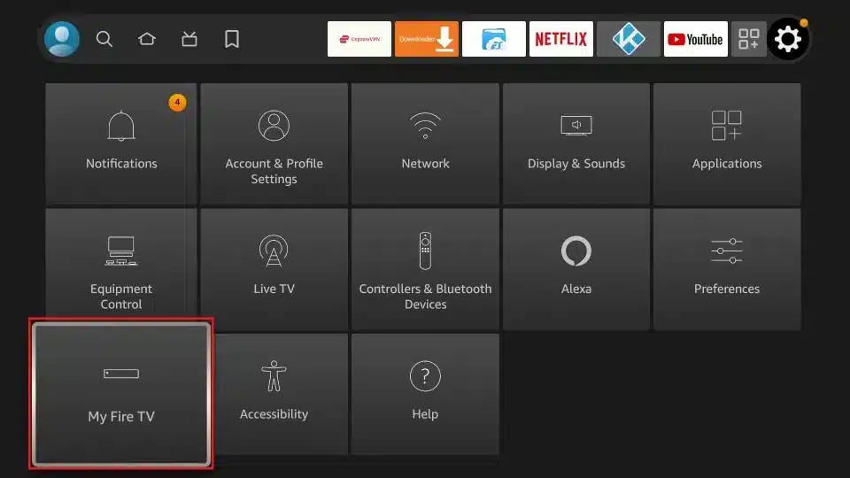 IPTV sur Fire Stick
